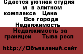 Сдается уютная студия 33 м2 в элитном комплексе › Цена ­ 4 500 - Все города Недвижимость » Недвижимость за границей   . Тыва респ.